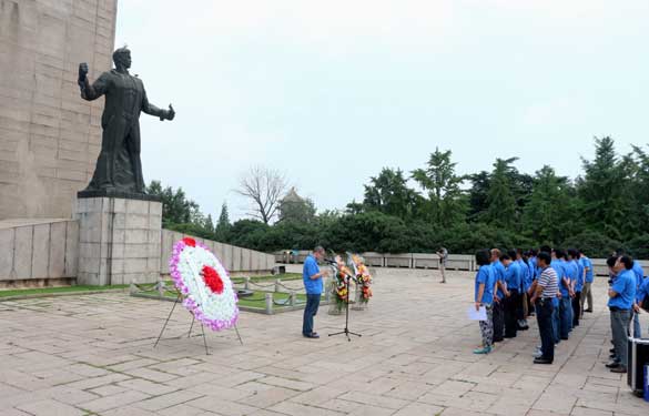 江蘇上上電纜集團黨委組織黨員同志開展南京紅色之旅